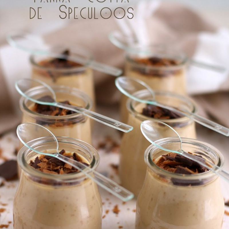 Panna cotta de Speculoos Lola en la cocina
