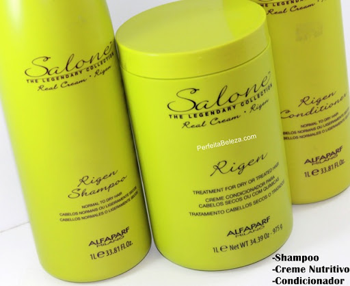 Alfaparf Alfa Salone Rigen Shampoo – Für Normales Bis Trockenes Haar, 500 Ml, Professionelle Haarpflege