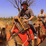 Riding Camels - Yulara, Australia