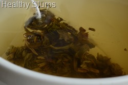 Tea bag dipped in - at 1 min Tea bag dipped in - at 1 min