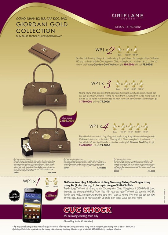 Oriflame 3-2012 Qua Bao Tro Oriflame 3-2012 Qua Bao Tro
