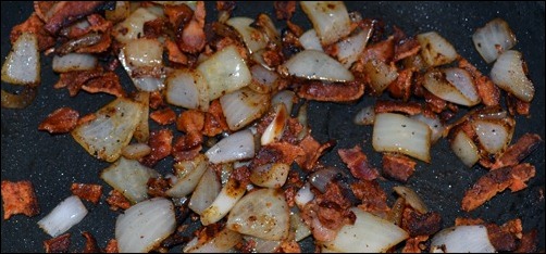 bacon and onions bacon and onions
