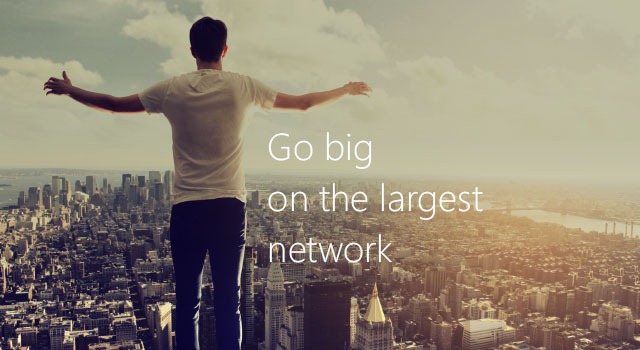 Go big on the largest Windows Phone network