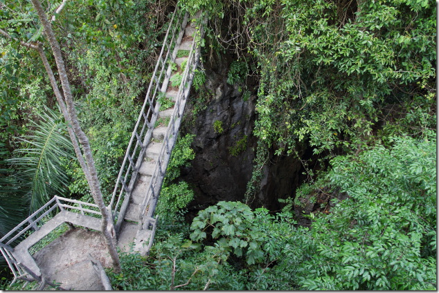 Bridge over Tapan Cave