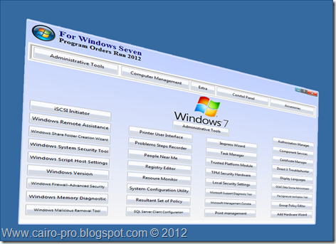 Administrative Tools Administrative Tools