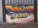 Oasis Grille Mural