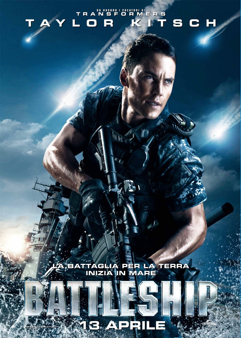Battleship movie poster taylor kitsch