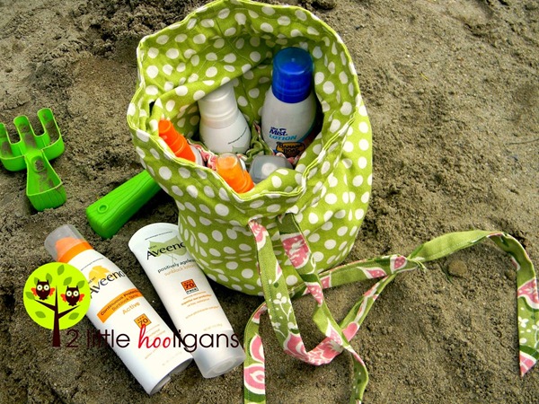 DIY beack bag