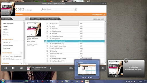 Windows 7 Google Music Desktop Player 1.9.27 full