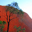 Looking Up At Uluru - Yulara, Australia