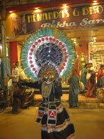 Spontaneous street celebration and performance, Varanasi