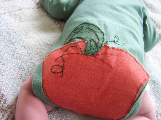 pumpkin onesie tutorial