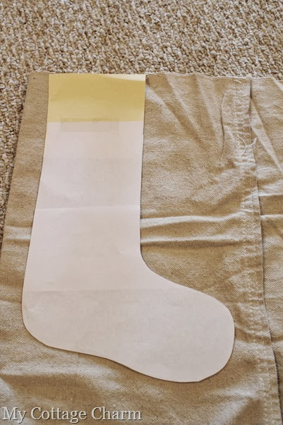 how to make a christmas stocking