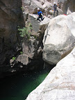 Saut de 9m, ou rappel possible.