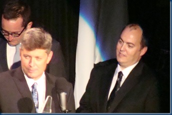 The Gibson Brothers accepting the IBMA Award for Album of the Year, 2011