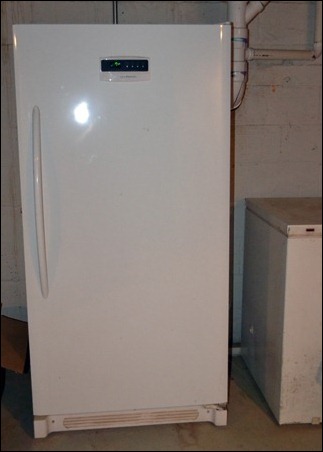 upright freezer