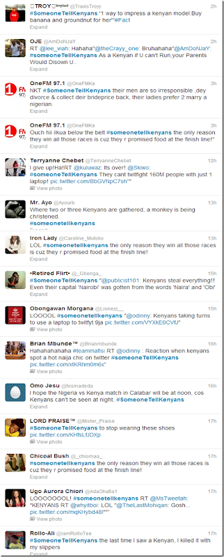 someone tell kenyans someone tell kenyans