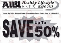 AIBI Healthy Lifestyle Expo 2013 Malaysia Fitness Deals Offer Shopping EverydayOnSales