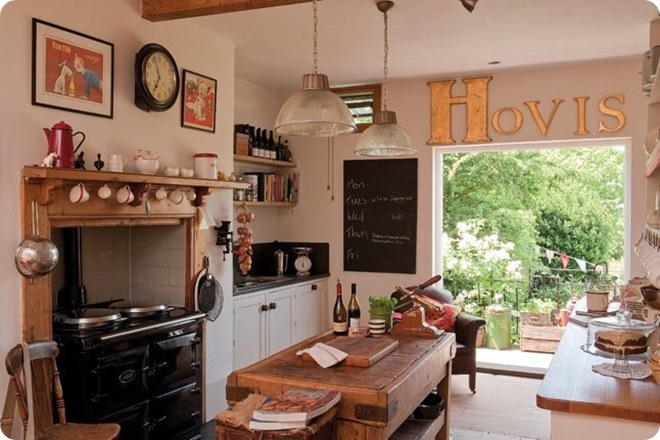 Shabby and charme: un cottage inglese vecchio stile–an old english ... Case stile inglese interni
