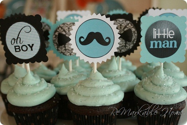 little man cupcakes