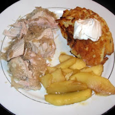 Sauerkraut-Stuffed Slow-Cooked Pork Roast