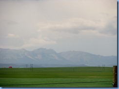 1207 Alberta Hwy 6 South Pincher Creek - view of mountains from our hotel window