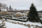 It means that all of the workers better hurry up and finish decorating for the holidays!  For example, this tree is just one of many that needs to be adorned.