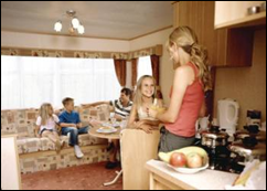 Comfortable Static Caravan Accommodation