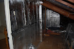 Bubble Foil - 2 layer applied to attic wall.