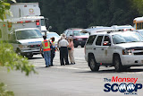Overturned Vehicle On NYS Thruway  Near Toll Plaza (Moshe Lichtenstein) - IMG_5784.JPG