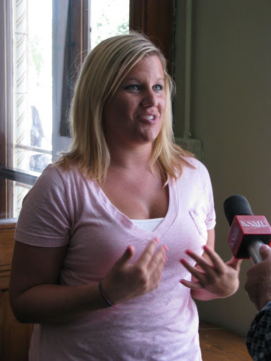 Alissa Jecklin, Chair of the Homeless Count Task Force, provides education and services which will enable residents to become self sufficient and fulfilled. (Photo by: Brittni Bynum)