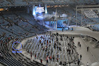 My seat for the Closing Ceremony