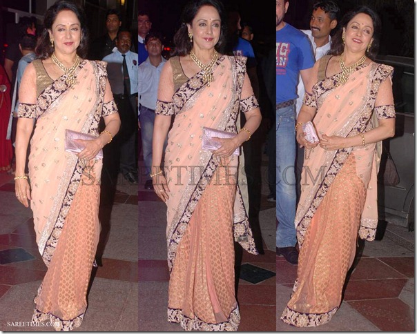 Hema_Malini_Embroidery_Shimmer_Saree
