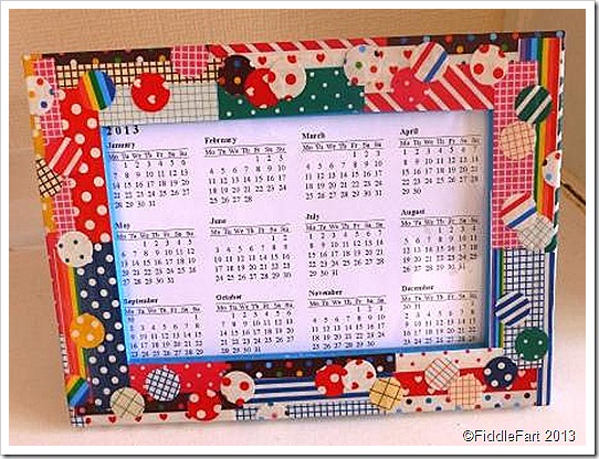 Picture Frame Calendar