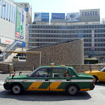 taxi in shinjuku in Shinjuku, Japan 