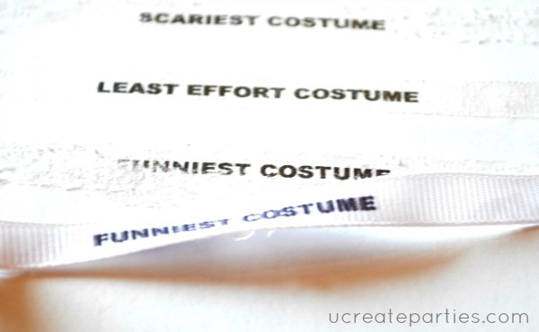 DIY Halloween Party Awards 12