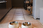 I suppose G.K. and I will have to eat at floor level, as usual.