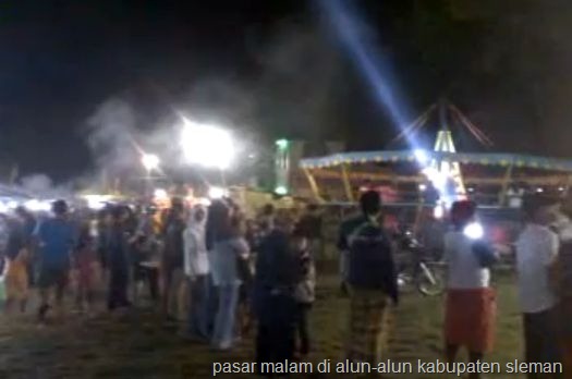 pasar malam kabupaten sleman