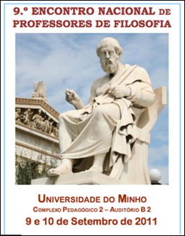 cartaz do 9º Encontro Nacional de Professores de Filosofia