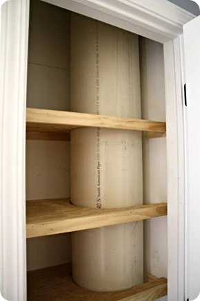 DIY laundry chute