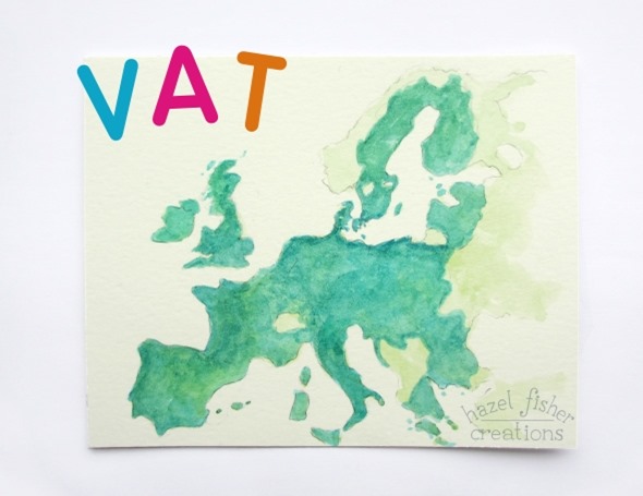Europe map illustration vat hazel fisher creations 2 Europe map illustration vat hazel fisher creations 2