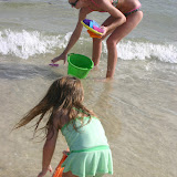 Washing buckets!