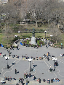 Union Square Park from Filenes Basement Union Square Park from Filenes Basement