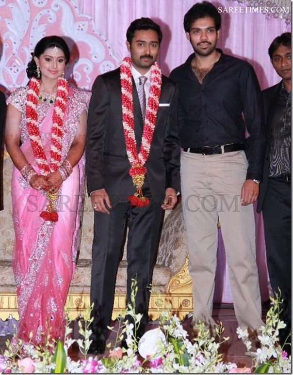 Sneha_Wedding_Recepition_Saree (1)