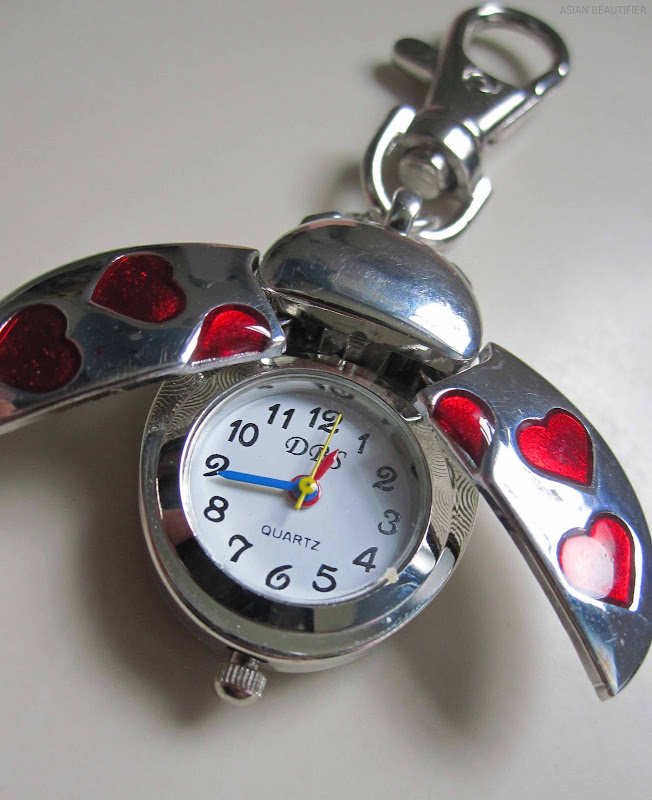 Lady Bird Charm With a Watch
