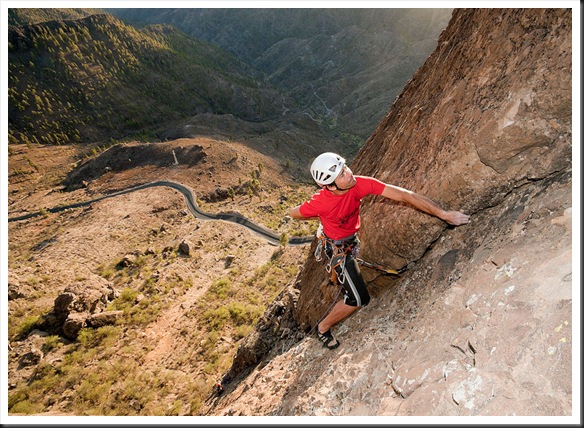 Escalada en ayacata, escalada en canarias