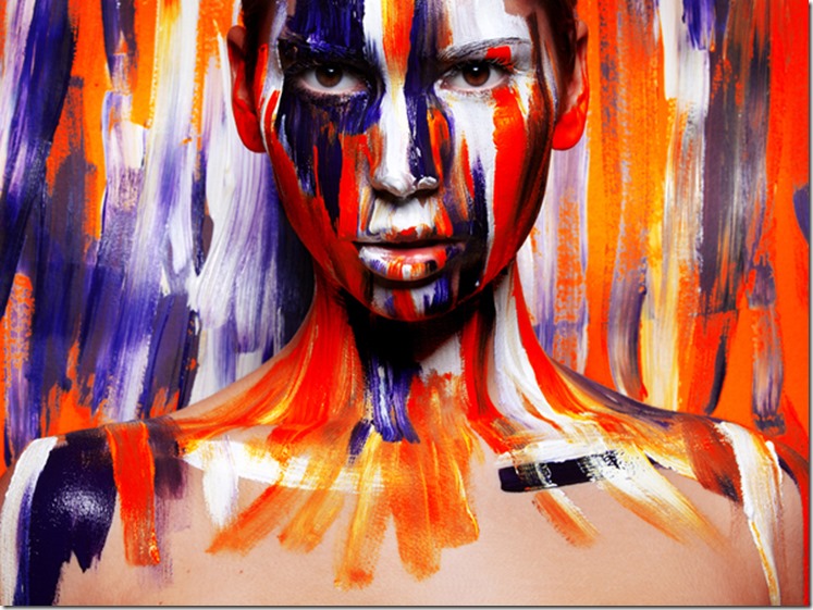 Face-Art from Юлия Секмен (Julia Sieckmann) Painted (5)