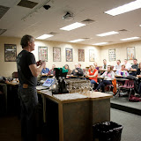 Tom took participants on a tasting tour of various styles of beer that he has created at his brew house and restaurant.
Photography by Sarah McKay Beer Styles Seminar with Tom Baker of Earth Bread & Brewery