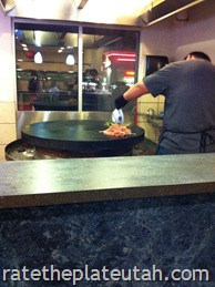 Mongolian Grill Cooking