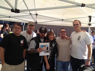 L. to R. Jack Smith, Brian Logan, Dennis Martinez, Di Dootson, Brad Logan & Jim Muir